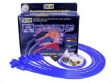 Taylor Spiro-Pro Race-Fit Spiro-Wound Core Spark Plug Wire Sets 76630 Wires, Race-Fit, 8mm, Blue, 90 Degree Boots, Chevy, Small Block, Under Headers, Set thumbnail 3