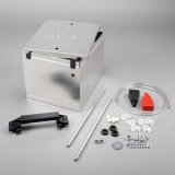 Taylor 300 Series Aluminum Battery Boxes 48300 Box, Aluminum, Satin Finish, 9.563 in. Length, 8.313 in. Width, 7.875 in. Height, Each thumbnail 1
