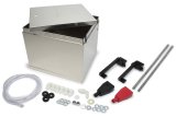 Taylor 300 Series Aluminum Battery Boxes 48300 Box, Aluminum, Satin Finish, 9.563 in. Length, 8.313 in. Width, 7.875 in. Height, Each thumbnail 2