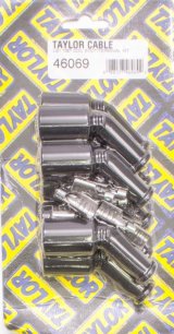 Taylor Spark Plug Boot and Terminal Kits 46069 Wire Connector; Coil And Kit; Wire Set; 45 deg; LT1/LS1; Black thumbnail 3
