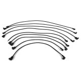 Taylor Spiro-Pro Race-Fit Spiro-Wound Core Spark Plug Wire Sets 76029 Wires, Race-Fit, 8mm, Black, 90 Degree Boots, Chevy, Small Block, Under Headers, Set thumbnail 1