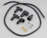Taylor Coil Wire Kits 45409 Wire, Spiro-Pro, 8mm, Black, Male HEI/Female Socket, 90 Degree Boots, 36 in. Long, Kit thumbnail 1
