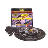 Taylor 409 Pro Race Universal Spark Plug Wire Sets 79055 Wires, Race, Spiro-Wound, 10.4mm, Black, Straight Boots, Universal, L8/V8, Set thumbnail 2