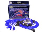 Taylor Spiro-Pro Spark Plug Wire Sets 74658 Wires, Spiro-Pro, 8mm, Blue, 135 Degree Boots, Ford, Lincoln, Mercury, 5.0/5.8L, V8, Set thumbnail 3