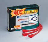Taylor 409 Pro Race Universal Spark Plug Wire Sets 79251 Wires, Race, Spiro-Wound, 10.4mm, Red, 90 Degree Boots, Universal, L8/V8, Set thumbnail 2