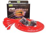 Taylor 409 Pro Race Universal Spark Plug Wire Sets 79251 Wires, Race, Spiro-Wound, 10.4mm, Red, 90 Degree Boots, Universal, L8/V8, Set thumbnail 3