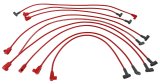 Taylor Pro Wire 8mm TCW Core Spark Plug Sets 76240 Wire, Race Fit, Pro, 8mm, Red, Wire, SBC, Under Headers, Set thumbnail 1