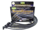 Taylor Street Thunder Spark Plug Wire Sets 53010 Wires, StreeThunder, Spiro-Wound, 8mm, Black, Stock Boots, GM V6, Set thumbnail 3