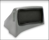 Edge Dash Pods 18502 Gauge Pod, Single, Gray, Ford, Each thumbnail 1