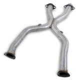 Flowtech X-Terminator Off-Road X-Pipes 12114YFLT Crossover Pipe, X-Pipe, Steel, Natural, Fits Long Tube Header, 2.5 in. Diameter, Ford, 4.6L, Kit thumbnail 2