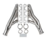 Flowtech SBF Turbo Headers 12168FLT Headers, Turbo, Down and Forward, Stainless Steel, Polished, 1 7/8 in. Primary, Ford, Small Block Windsor, Pair thumbnail 5
