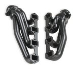 Flowtech Headers 12147FLT Headers, Shorty, Stainless Steel, Black Painted, 1 3/4 in. Primary, Ford, Mustang, 5.0L, Pair, thumbnail 4