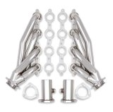 Flowtech Headers 11576FLT Headers, Shorty, Stainless Steel, Polished, 1 5/8 in. Primary, Chevy, Small Block, LS, Pair thumbnail 7