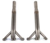 Flowtech Headers 11546FLT Headers, Upright, 1 3/4 in. Primary, 3 in. Collector, Stainless Steel, Natural, Chevy, Small Block, Pair thumbnail 1