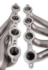 Flowtech Headers 11578FLT Headers, Shorty, Stainless Steel, Natural, 1 5/8 in. Primary, Chevy, GMC, Small Block, Pair thumbnail 5
