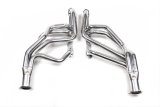 Flowtech Headers 33130FLT Headers, Long Tube, Steel, Ceramic Coated, Dodge, Plymouth, Body, Big Block, B, RB, Pair thumbnail 1