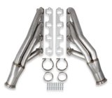 Flowtech SBF Turbo Headers 12167FLT Headers, Turbo, Down and Forward, Stainless Steel, Natural, 1 7/8 in. Primary, Ford, Small Block Windsor, Pair thumbnail 5