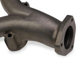 Flowtech Rams Horn Exhaust Manifolds 11704-RFLT Manifolds, Horn, Cast Iron, Natural, Chevy, Small Block, STREET ROD. Pair thumbnail 5