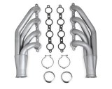 Flowtech LS Turbo Headers 31537FLT Headers, Turbo, Forward and Up, Stainless Steel, Silver Ceramic Coated, 3.00 in. Collector Diameter, Round Port, Chevrolet, Small Block LS, Pair thumbnail 3