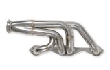 Flowtech Headers 11570FLT Headers, Turbo, Up and Forward, 304 Stainless Steel, Polished, 1.750 in. Primary, 2.50 in. V-Band Collector, Chevrolet, Small Block Gen I, Pair thumbnail 9