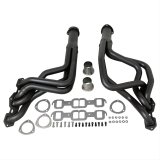 Flowtech Headers 11150FLT Headers, Long Tube, Steel, Painted, Oldsmobile, Pontiac, 350, 403, Pair thumbnail 2