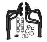 Flowtech Headers 11150FLT Headers, Long Tube, Steel, Painted, Oldsmobile, Pontiac, 350, 403, Pair thumbnail 5