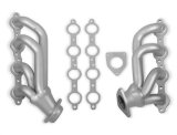 Flowtech Headers 91843-1FLT Headers, Shorty, Steel, Ceramic Coated, Chevy, GMC, Pickup, 4.8, 5.3L, Pair thumbnail 2