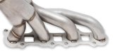 Flowtech Coyote Turbo Headers 12152FLT Headers, Forward Facing Turbo, V-Band Flanges, 304 Stainless Steel, Natural, Ford, Modular V8, Coyote, Pair thumbnail 6