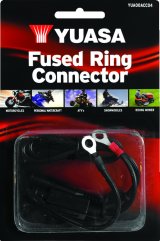 Yuasa Fused Ring Connectors YUA00ACC04 YUASA: CHARGER LEADS RING TYPE thumbnail 1