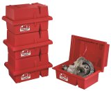 Jaz Products Protectos Differential Storage Cases 700-008-06 Case, Horizontal, Plastic, Red, Designed To Fit Ultra Case Differential, Ford 9 in., Each thumbnail 1