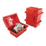 Jaz Products Protectos Differential Storage Cases 700-008-06 Case, Horizontal, Plastic, Red, Designed To Fit Ultra Case Differential, Ford 9 in., Each thumbnail 2