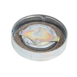 Jaz Products Fuel Cell Cap Assemblies 340-250-03 Cap, Steel, Cadmium Plated, 2.50 in. Diameter, Twist Lock, Recessed Style, Each thumbnail 2