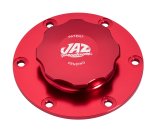 Jaz Products Fuel Cell Cap Assemblies 391-725-06 Cap, 6-Bolt , Threaded, Billet, Red Anodized, Kit thumbnail 1