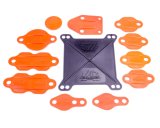 Jaz Products Engine Block-Off Kits 730-001-01 Block Off Kit, Storage, Square Bore Carburetor, Chevy, Small Block, Kit thumbnail 3