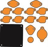 Jaz Products Engine Block-Off Kits 730-003-01 Block Off Kit, Storage, Dominator Carburetor, Chevy, Big Block, Kit thumbnail 2
