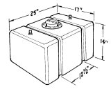 Jaz Products Circle Track 22 Gallons Fuel Cell 200-222-01 Cell, Track, Plastic, Black, Gallons, Foam, Each thumbnail 3