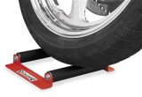 Hardline Products Rollastand Motorcycle Wheel Cleaning Stands RS-00001 Stand, Sportbikes, Steel, Red Powdercoated, Each thumbnail 2