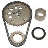 Cloyes Race Billet True Roller Timing Sets 9-3672TX9 Set, Single Chain, Steel Sprockets, 9 Key Way Version, Chevy, 6.0L LS2, Kit thumbnail 2