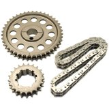 Cloyes Race Billet True Z-Racing Roller Timing Sets 9-3635X9Z Chain, Billet, Double Roller, Steel Sprockets, Ford, Small Block Windsor, Set thumbnail 2