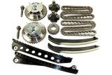 Cloyes Timing Chain Kits 9-0391SBVVT Kit, Link Belt Style, Guides, Tensioners, Tensioner Arms, Steel Gears, VVT, Ford, Lincoln, 5.4L, Kit thumbnail 2