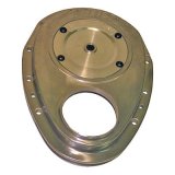 Cloyes Quick Button Two-Piece Timing Covers 9-227 Cover, 2-Piece, Adjustable Cam Button, Aluminum, Chevy, Small Block with Big Block Cam and/or Crank Snout thumbnail 1