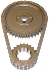 Cloyes Street Billet True Roller Timing Sets 9-3535X9 Chain and Gear Set, Billet, Double Roller, Steel Sprockets, Ford, Small Block, Works with 1-Piece Eccentric, Set thumbnail 1