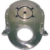 Cloyes Quick Button Two-Piece Timing Covers 9-231 Cover, 2-Piece, Adjustable Cam Button, Aluminum, Natural, Chevy Big Block Mark IV, Non-Factory Roller, Each thumbnail 1