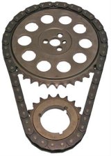 Cloyes Race Billet True Roller Timing Sets 9-3672TX3 Chain and Gears, Single Roller, Steel Sprockets, 3 Key Way Version, Chevy, 6.0L LS2, Kit thumbnail 1