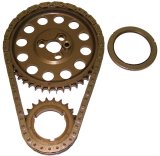 Cloyes Hex-A-Just Timing Sets 9-3100B Chain and Gear Set, Hex-A-Just, Double Roller, Billet Steel Sprockets, Chevy, Small Block, BBC Crank Snout, Set thumbnail 1