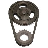 Cloyes Street True Roller Timing Sets 9-1138 Chain and Gear Set, Roller, Double Roller, Iron/Steel Sprockets, Ford, Small Block, Works with 2-Piece Fuel Pump Eccentric, Set thumbnail 1