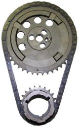 Cloyes Hex-A-Just Z-Racing Timing Sets 9-3167AZ Chain and Gears, Single Roller, Billet Steel Sprockets, Chevy, 7.0L LS, Four Sensor Hub, Kit thumbnail 1