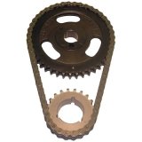 Cloyes Heavy-Duty Timing Sets C-3054X Chain and Gear Set, Heavy Duty, Double Roller, Iron/Billet Steel Sprockets, Ford, Small Block, Designed for 1-Piece Fuel Pump Eccentric, Set thumbnail 1