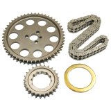 Cloyes Race Billet True Roller Timing Sets 9-3610WX9 Chain and Gears, Double Roller, Steel Sprockets, Chevy, Big Block, Set thumbnail 2