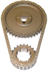 Cloyes Race Billet True Roller Timing Sets 9-3635X9-5 Chain and Gear Set, -0.005 in. Length, Double Roller, Steel Sprockets, Ford, Small Block, For use with 1-Piece Fuel Pump Eccentric, Set thumbnail 1